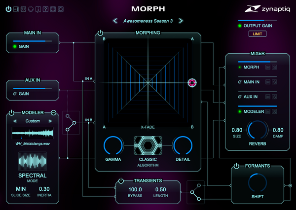 Zynaptiq Zynaptiq Morph 3 Standard (Latest Version)